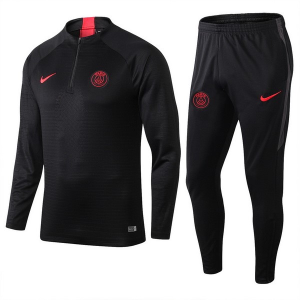 Chandal Del Paris Saint Germain 2019-2020 Negro Rojo